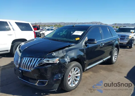 2013 Lincoln Mkx z USA, uszkodzony, nr VIN 2LMDJ6JK8DBL30183